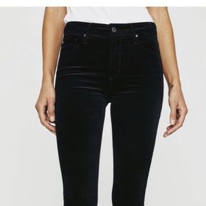 AG (Adriano Goldschmied) The Farrah Skinny High Rise Jeans.